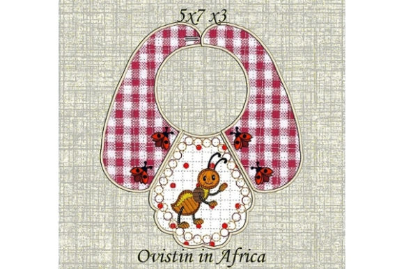 Ant Baby Bib for Small Hoops Review: A Delightful Embroidery Design