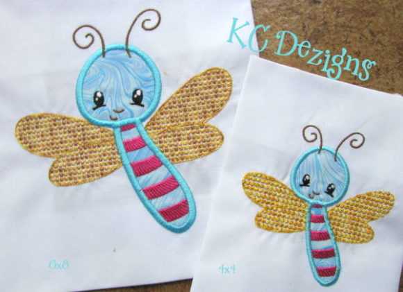 Baby Bug Fly: A Versatile Machine Embroidery Design for Small Business Merch