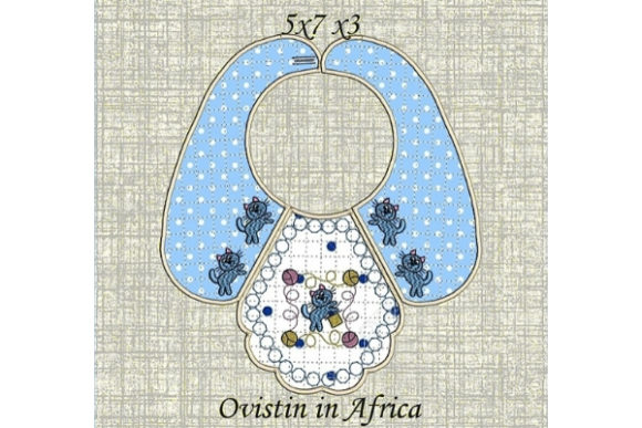 Blue Baby Bib for Small Hoops: A Seasonal Embroidery Review