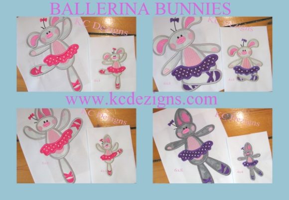 Bunny Ballerina Full Set Embroidery Review for Business Use