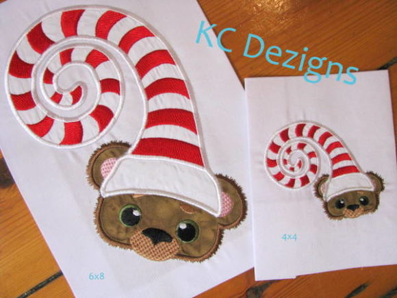 Christmas Critter Bear with Sleeping Hat Review for Sweatshirt Projects