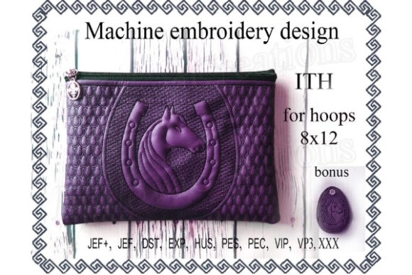 Cosmetic Bag in the Hoop – Horse Horseshoe Review