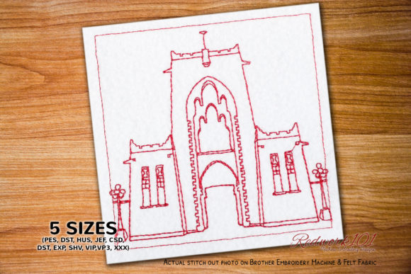 Emir’s Palace - Kano Bluework Review for Sweatshirt Embroidery