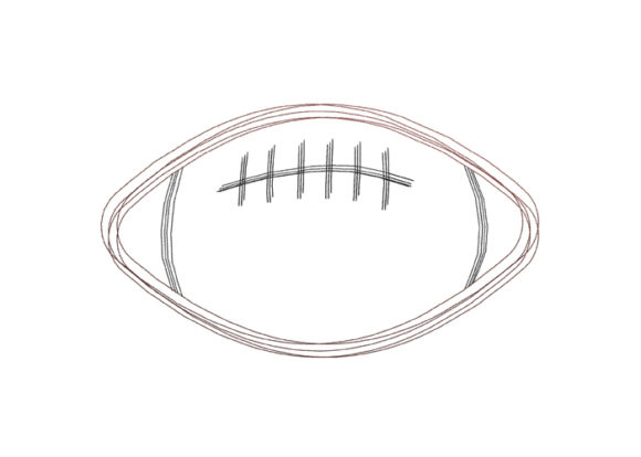 Football Scribble Stitch Review for Boutique Embroidery Projects