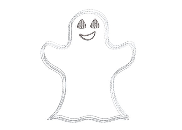 Ghost Scribble Stitch Review for Boutique Sweatshirt Projects