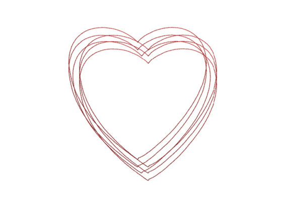 Heart Scribble Stitch Review for Real Embroidery Projects