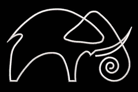 Minimalistic One Line Elephant Quilting Review