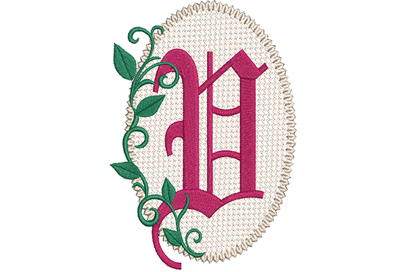 Olde English Monogram Letter V: A Timeless Embroidery Design Review