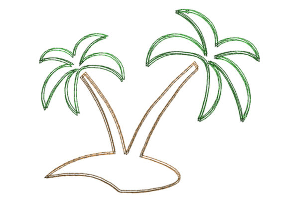 Palm Scribble Stitch Review: A Versatile Embroidery Design for Branding