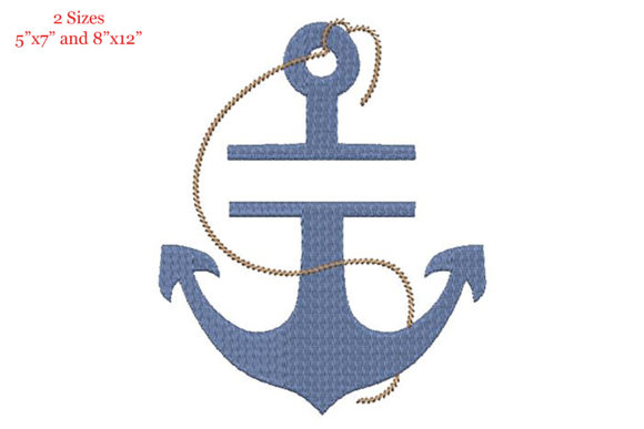 Split Anchor for Name Tag Review: A Versatile Embroidery Design
